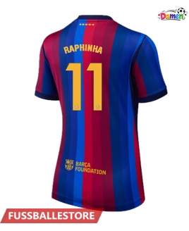 Günstige Barcelona Raphinha Belloli #11 Heimtrikot Damen 2026-27 Kurzarm